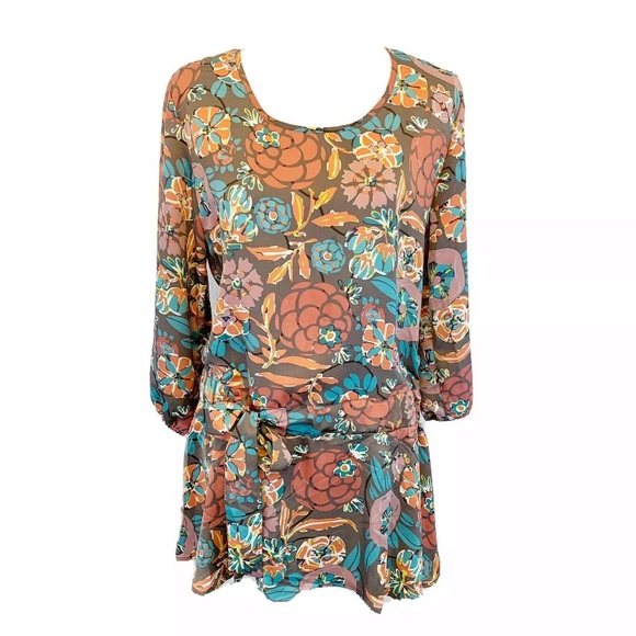 Matilda Jane Tops - Matilda Jane | Analise Floral Tunic Tie Waist